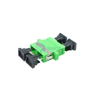 Adaptador de fibra óptica SC APC DUPLEX