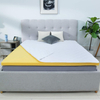 New Style Filled 2" Chamomile Yellow Memory Foam Twin XL Size Mattress Topper