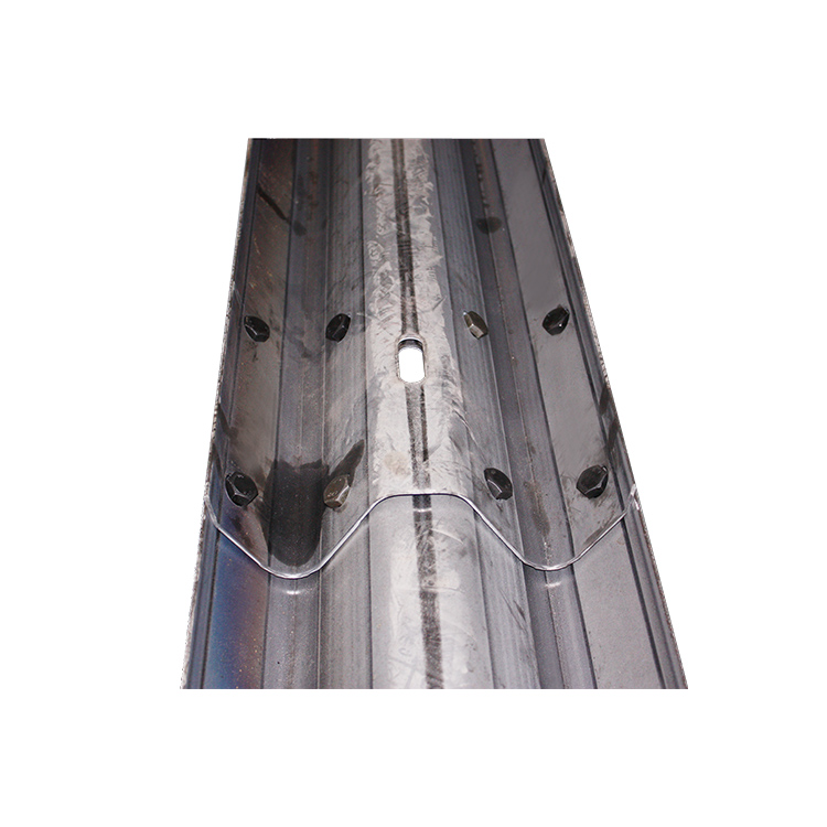 Highway guardrail roll forming machine