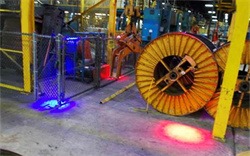 Lumi&egrave;res de grue &agrave; LED