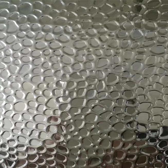 ورق آلومینیومی برجسته با پوشش رنگی نارنجی