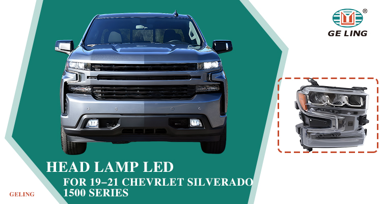 Faro anteriore a LED per Chevrolet Silverado 1500 2019
