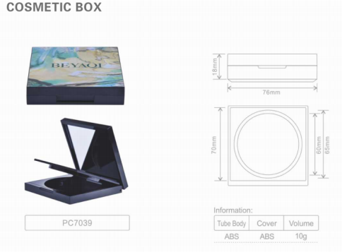 blush em estojo de b&aacute;lsamo