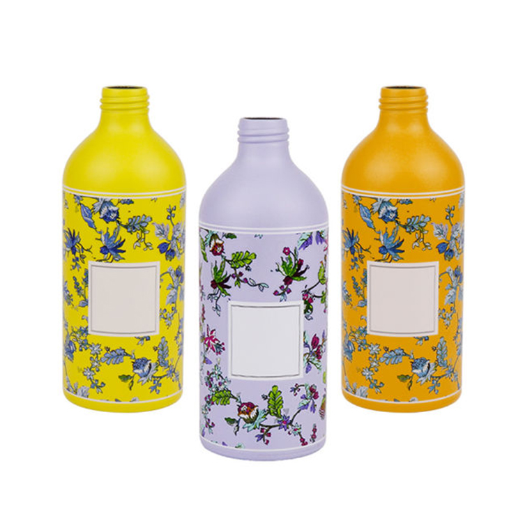 Botellas de aluminio suavizante de telas perfumado 