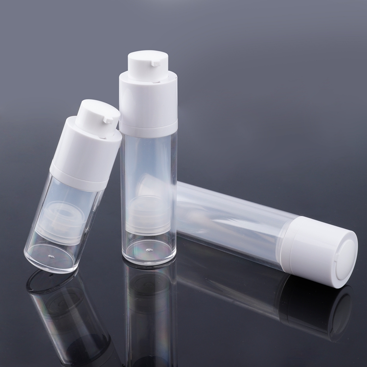 Frascos cosméticos 15ml 30 ml 50ml pequena quantidade rotativa creme para os olhos frasco corpo acrílico