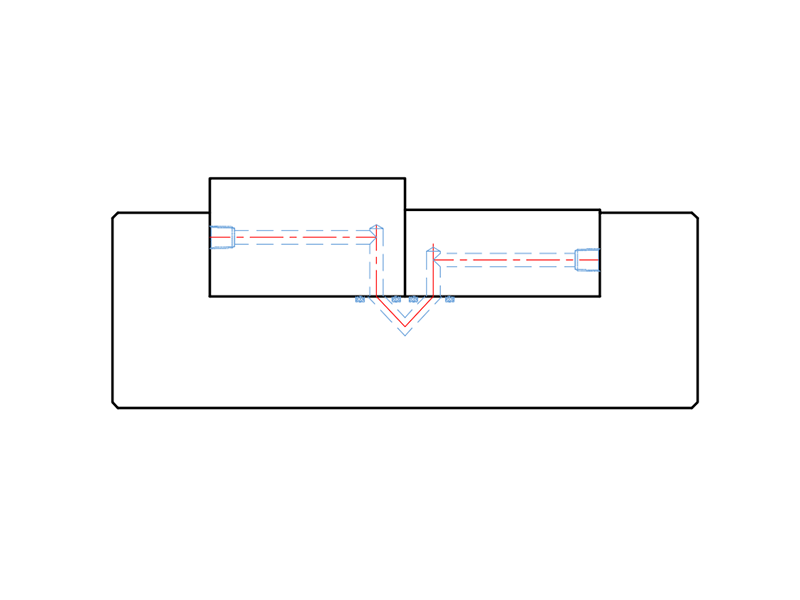 M&eacute;todos para conectar canais de resfriamento em bases de moldes