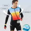 Maglie da ciclista ecologica per l'omu