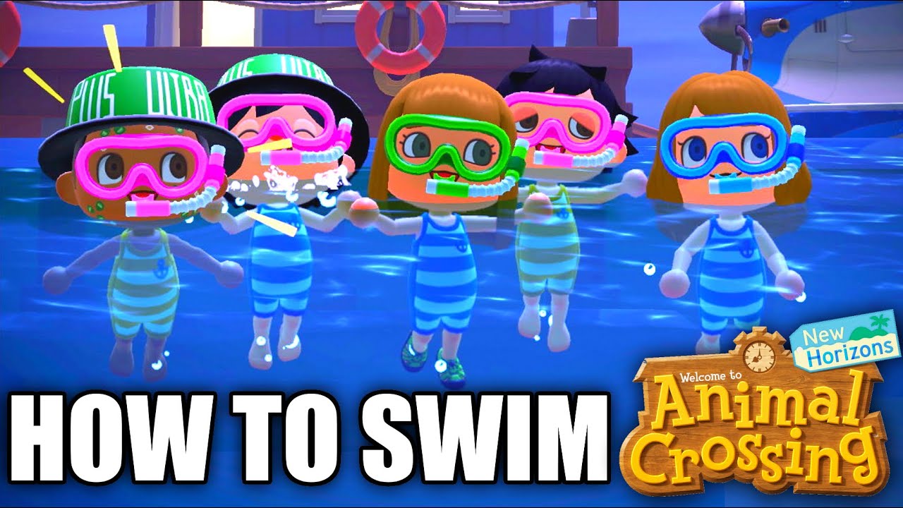 Kuidas saada ujumistrikoo Animal Crossing New Horizonsis?