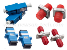 LC/SC/FC/ST/LSH Fixed Flanged Fiber Optic Attenuator,Customized From 1~20dB