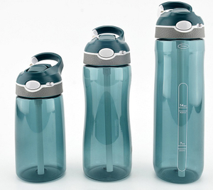 800ml Hottest in Amazon Plastic Sport Water Bottle with Straw 