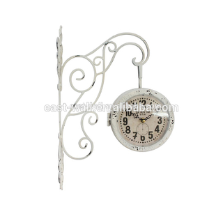 31x11x45cm New style Hanging Design Wall Mounted Decorative Double Sided Clock