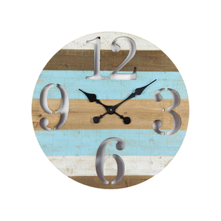 Original Decorative Wood Frame Wall Clock, Watch Retro Wall Clock