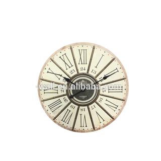 Quality Guaranteed Decoration Household Goods 60cm Iron Rod Clock Gifts Antiques Clocks