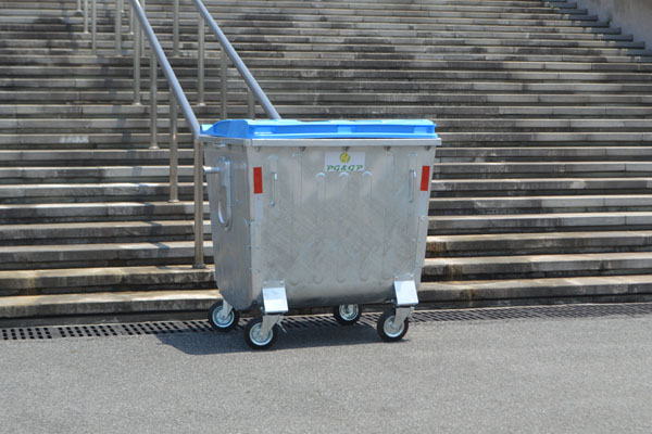 تراجع الساخنة 1100l بن القمامة الجلفنة