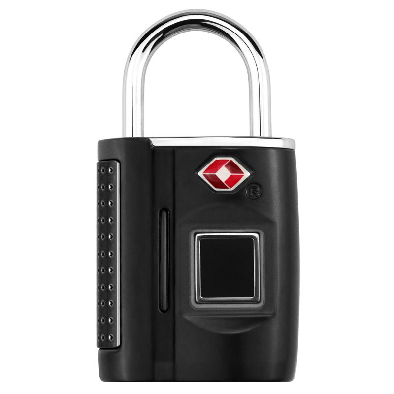 16338 Outdoor Security Portable Smart Fingerprint Padlock TSA Fingerprint Lock for Luggage 