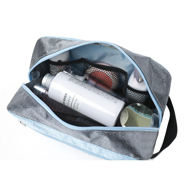 16291 Polyester Wider Handle Toiletry Bag