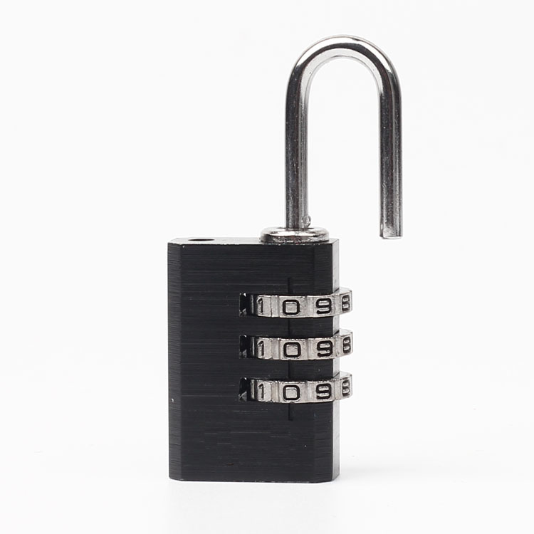 13001B Hot Sales Aluminium 3 Digit Combination Luggage Padlock