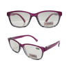 The latest purple lady's photochromic reading glasses
