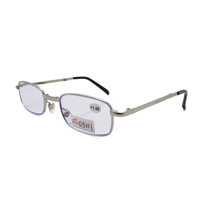 Cheap new folding metal reading glasses