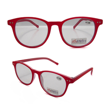 Good-looking plastic lady's photochromic bifocal reading glasses