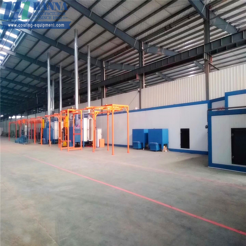 Tunnel type curing oven