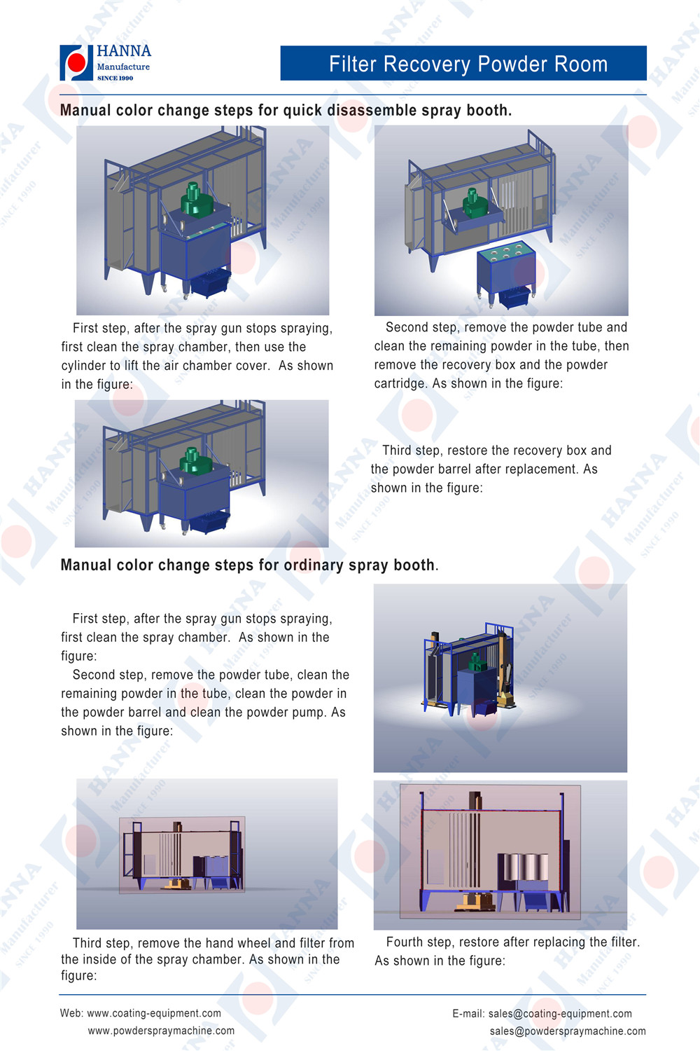 Filter Recovery Color Change Solution