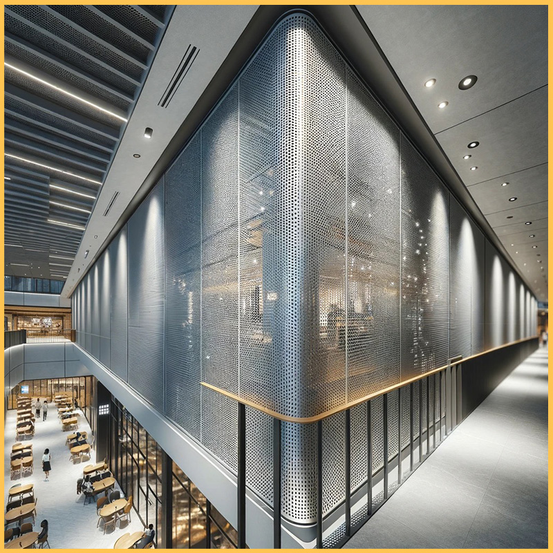 Strengthening Urban Acoustics Through Perforated Metal Innovations