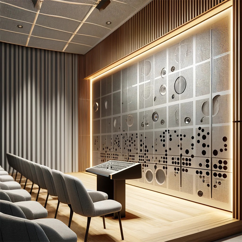 perforated stainless steel panels