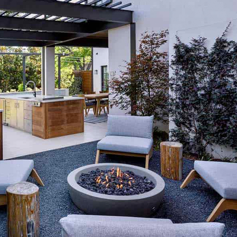 garden patio fire pits