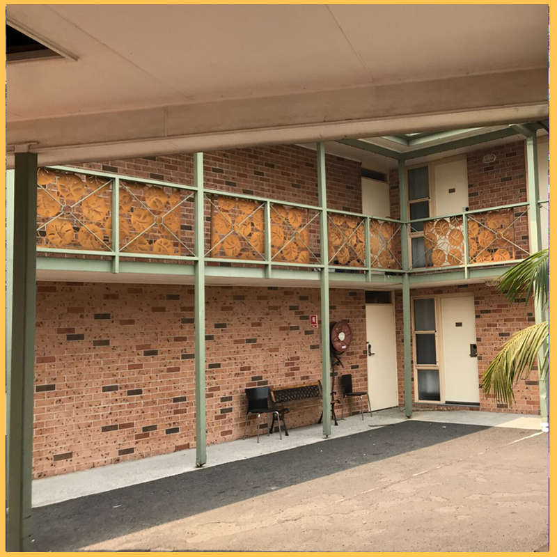 Laser Cut Metal Fence Panel
