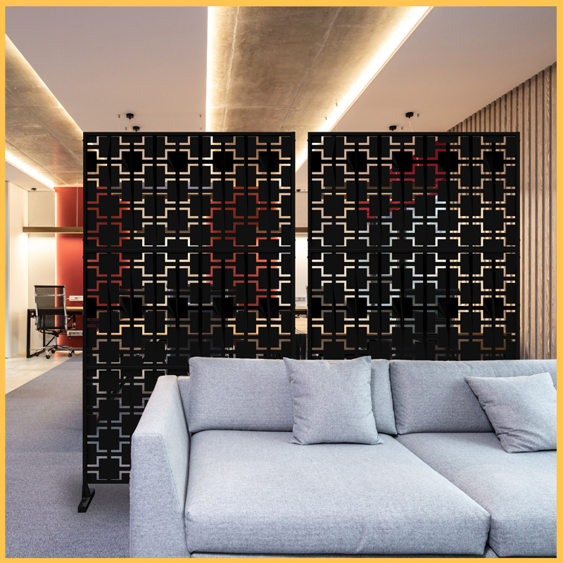Metal Partition Privacy Screen