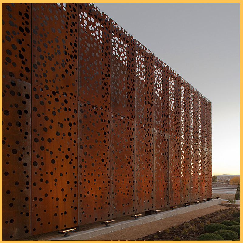 Cladding & Facades & Metal Wall Art Panels & Aluminum Sunshades