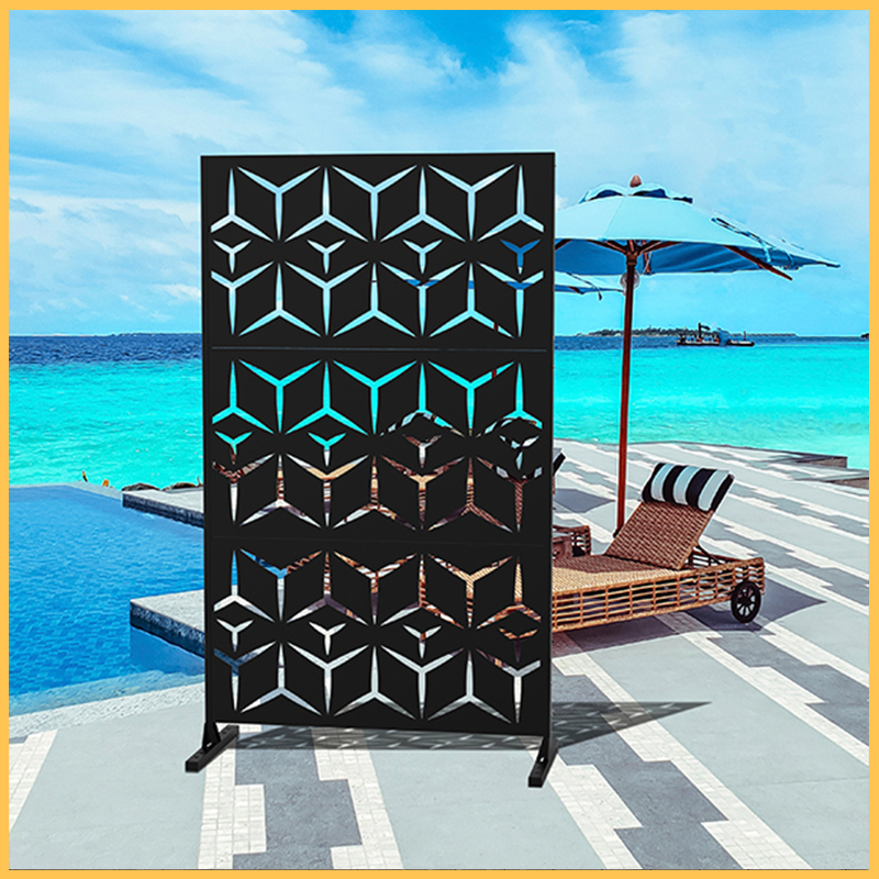 Decorative Outdoor Metal Privacy Screens Freestanding