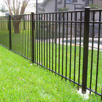 Flat Top Steel Fencing