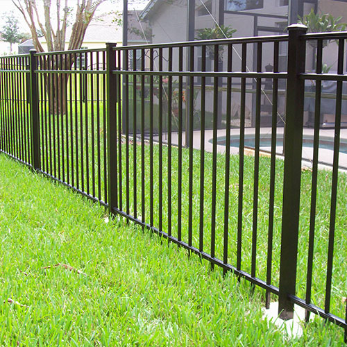 Flat Top Steel Fencing