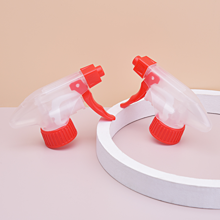 Pulverizador de gatillo de plástico personalizado de 28 mm con botella