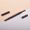 Colored Double End Eyebrow Pencil with Brush, China Maunfacturer ABS Empty Eyebrow Pencil