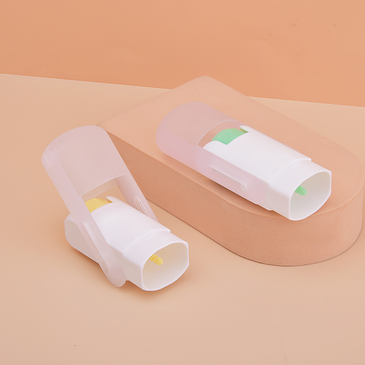 Embalagem em tubo de desodorante portátil 10g com corrente de contas