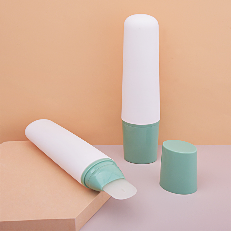 Tubo PE de 100ml com cabeça de escova de silicone