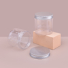 Aluminum Cap Plastic Jar Empty, High Quality PET Jar,100ML 200ML 300ML 400ML 500ml PET Jar with Lid Aluminum, Environmental PET Jar Plastic