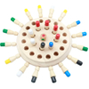 Wooden Memory Chess Game Match Stick Board Game Educational Board Games Multi Player for Kids & Adults
