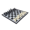 11.4" Magnetic Chess backgammon and Checkers 3 in 1 game set with Folding Board Travel for Children and Adults Plastic Case.
