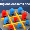 New Way To Play Tic Tac Toe Plastic Board Game Toys Portable Tic Tac Game Toy Retro Mini Games for Kids Party Birthday