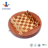 2 in 1 Flying Chess Set Wood Board Game Both International Chess And Flying Chess