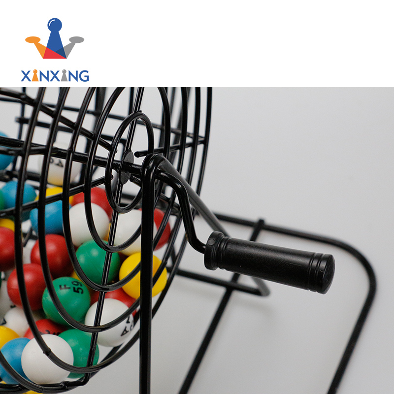 Regal Games Deluxe Bingo Game Set with Bingo Cage, Bingo Board, Bingo Balls, 50 Bingo Cards, and Bingo Chips