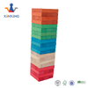Wooden Building Blocks Set for Kids - Lewo Wooden Stacking Board Games Building Blocks for Kids Boys Girls