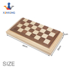 15' large chess sets with wooden inlaid