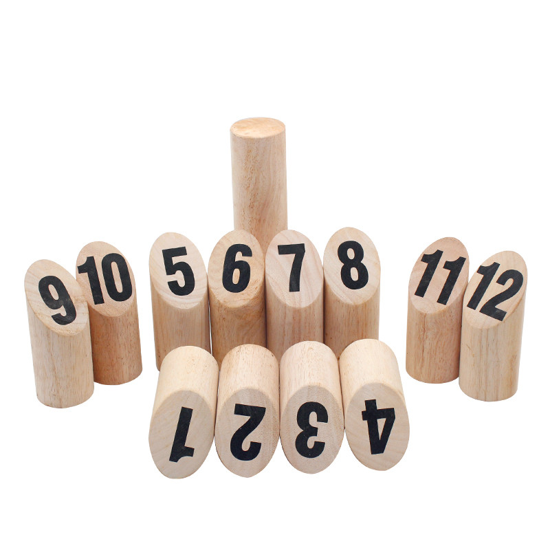 Kubb Game Set Backyard Game Set Outdoor Game 