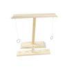 Wooden Hook And Ring Game with Shot Ladder Hook Game Ring Toss Outdoor Tabletop