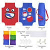Portable Collapsible Cornhole Set with 2 Boards 8 Bean Bags Carrying Case for Yard Toss Game Indoor Outdoor Camping (3 X 2feet)